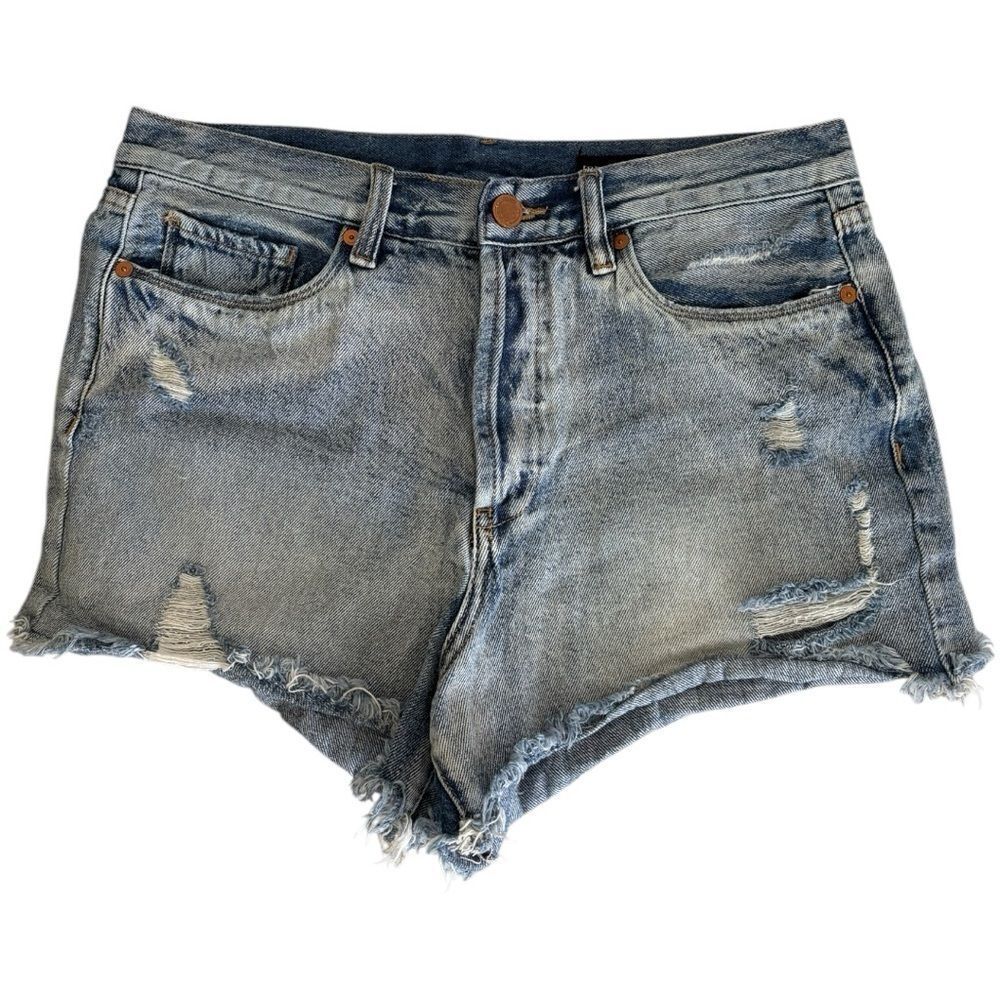 Blank NYC Distressed Denim Shorts